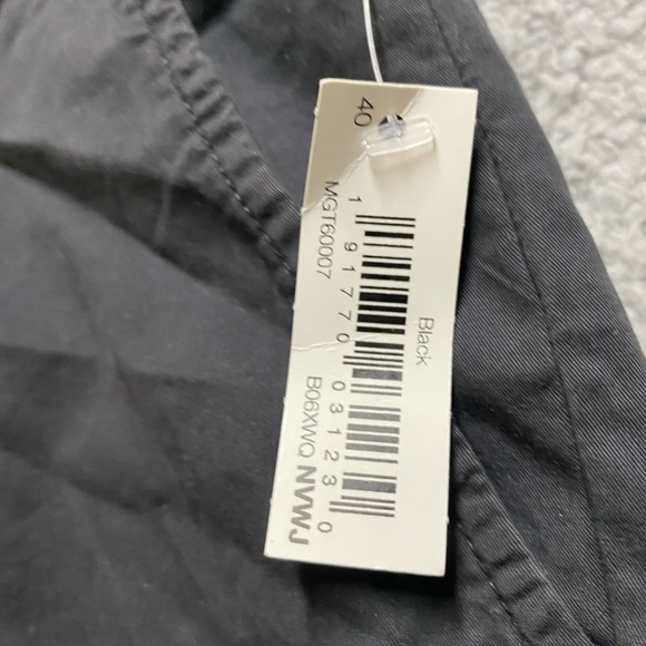 Goodthreads Shorts Mens 40 Black Front Stretch Chino - Picture 9 of 11